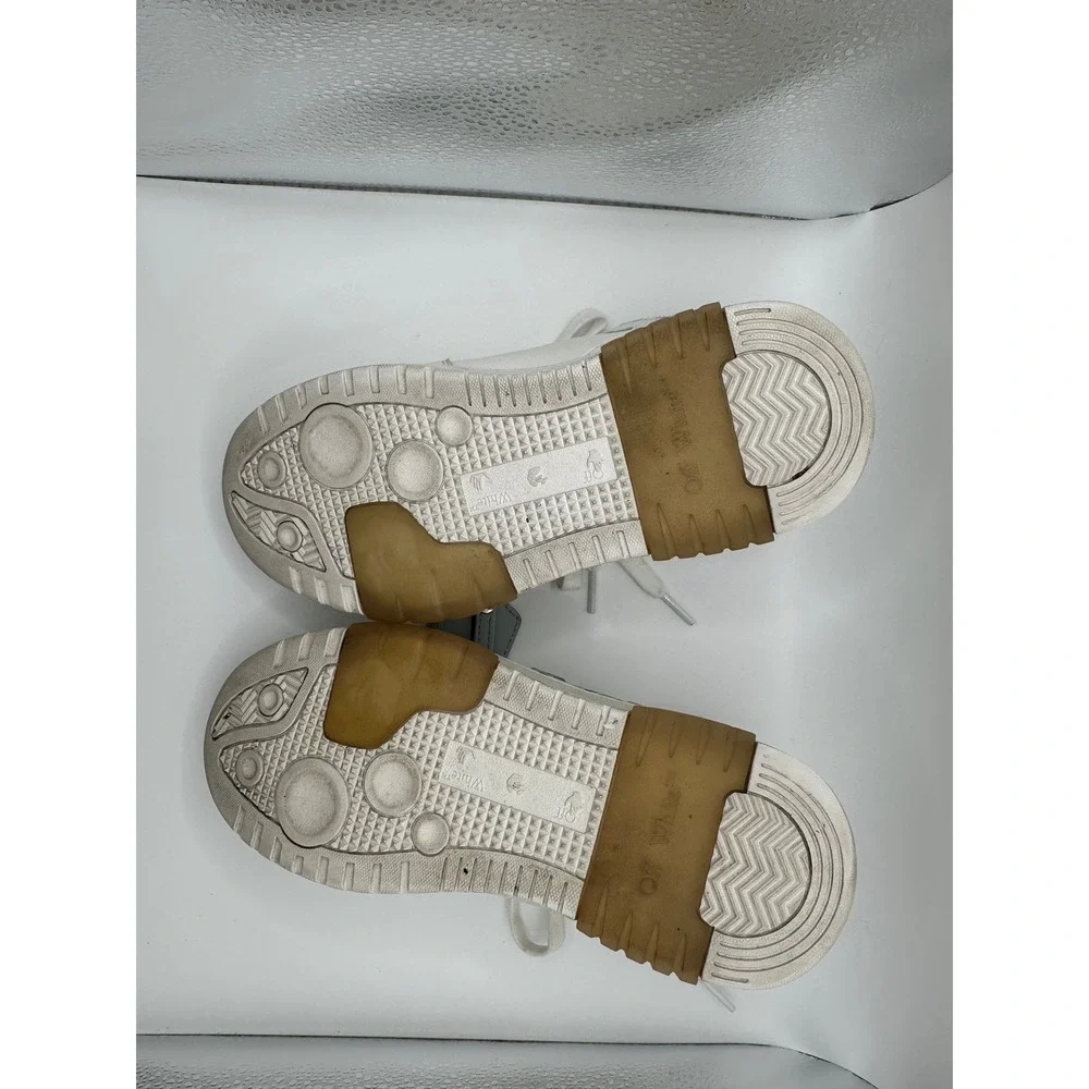 Off-White Kids Out Of Office White‎ Pink For Walking Sneakers Zip Tie Tag